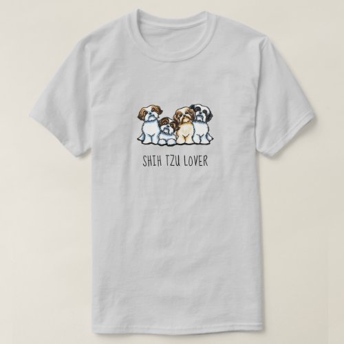 Shih Tzu Lover Personalized T_Shirt