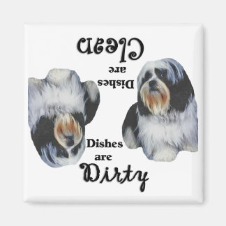 Shih Tzu Lovers Dishwasher Magnet