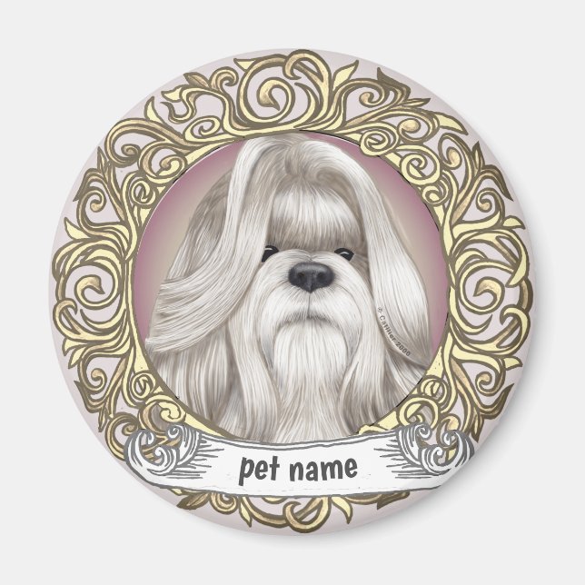 Shih Tzu magnet  (Front)