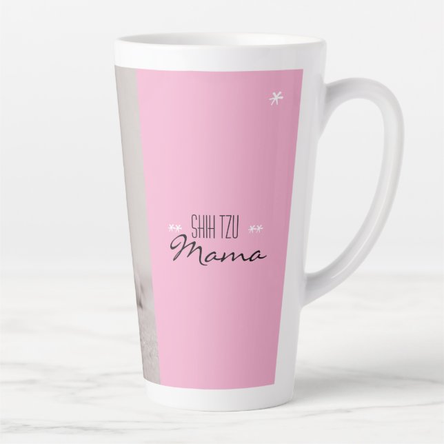 Shih Tzu Mama Mug for Dog Moms (Right)