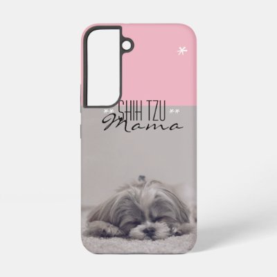 Shih Tzu Mama Samsung Case for Dog Moms
