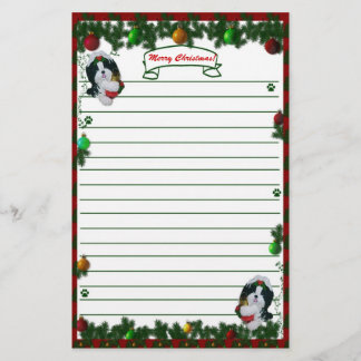 Shih Tzu Merry Christmas Stationary! Stationery