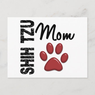 Shih Tzu Mom 2 Postcard