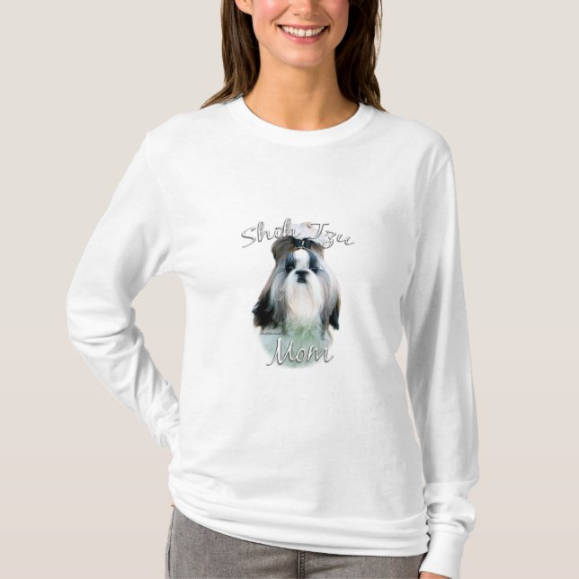 Shih Tzu Mom 2 T-Shirt (Front)
