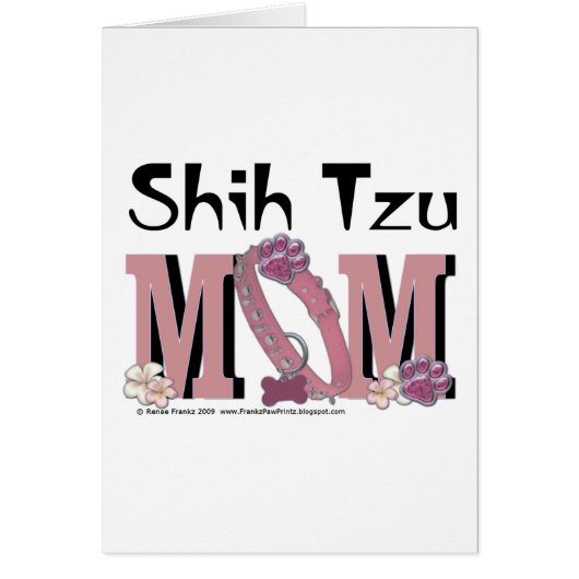 Shih Tzu MOM Cards (Front)