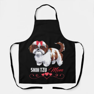 Shih Tzu Mom Cute Shih Tzu Dog Mom Apron
