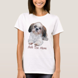 Shih Tzu Mom Ladies T-Shirt