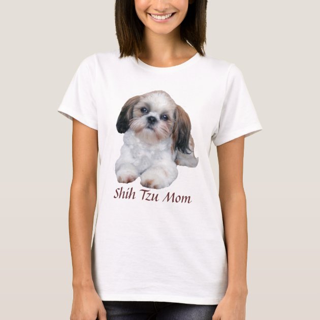 Shih Tzu Mom Shirt  Never Stand Between A Girl And Her Shih Tzu T Shirt  Shih Tzu Gifts  Shih Tzu Dog Shirt for Women