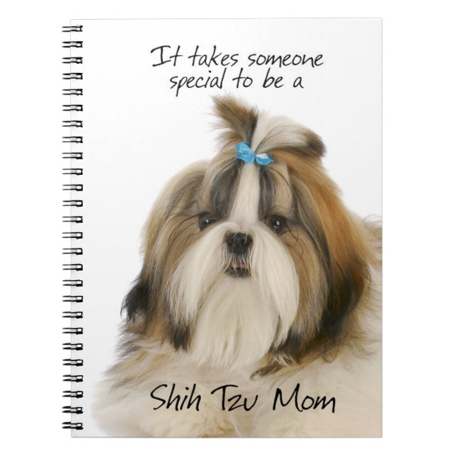 Shih Tzu Mom Notebook (Front)