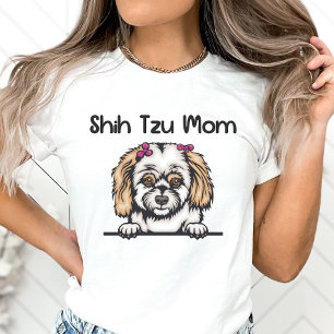 Shih Tzu Mom Shirt, Dog Mama T-Shirt