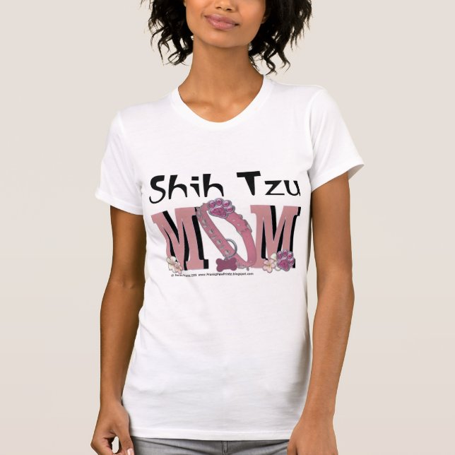 Shih Tzu MOM T-Shirt (Front)
