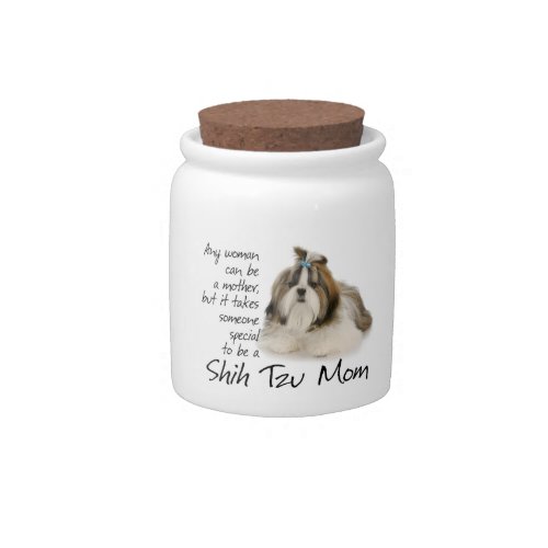 Shih Tzu Mom Treat Jar