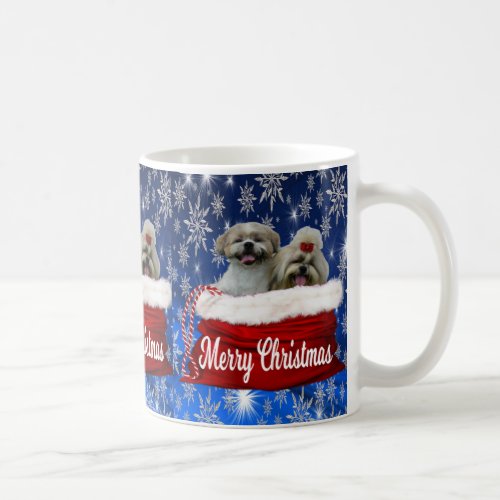 Shih tzu Mug Christmas