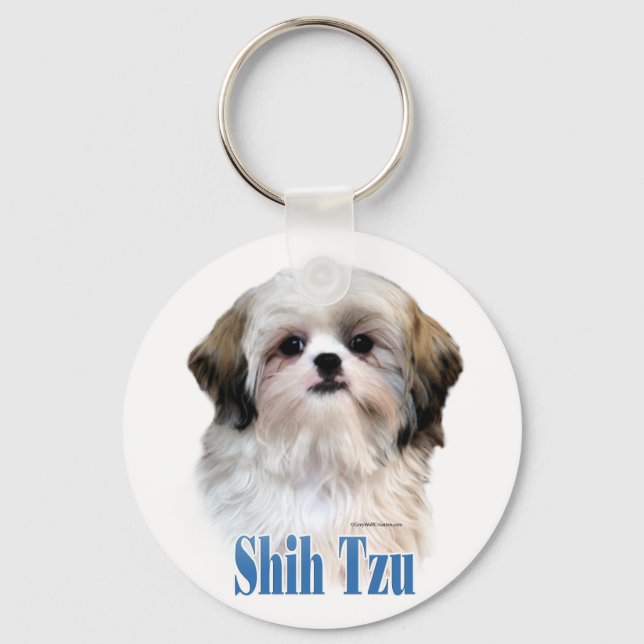 Shih Tzu Name Keychain (Front)