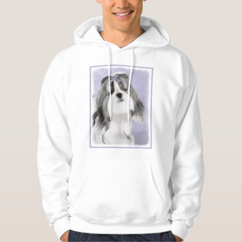 Shih Tzu Painting _ Cute Original Dog Art Hoodie