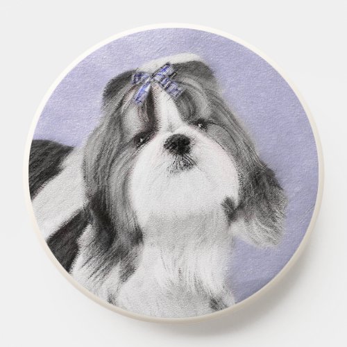 Shih Tzu Painting _ Cute Original Dog Art PopSocket
