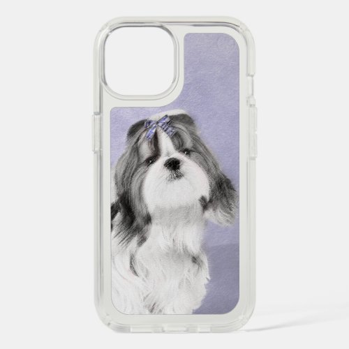Shih Tzu Painting _ Cute Original Dog Art iPhone 15 Case