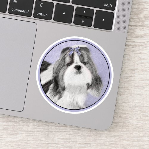Shih Tzu Painting _ Cute Original Dog Art Sticker