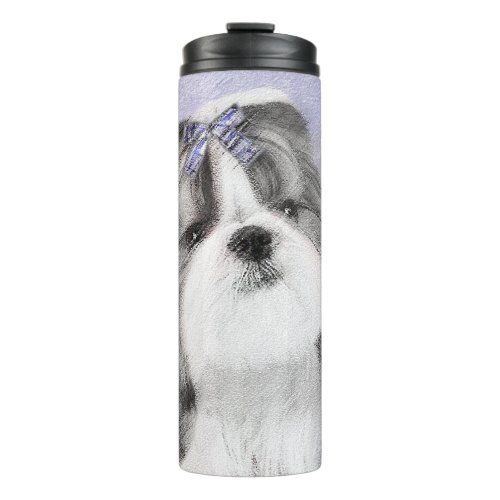 Shih Tzu Painting _ Cute Original Dog Art Thermal Tumbler