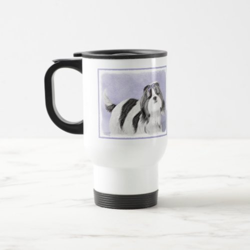 Shih Tzu Painting _ Cute Original Dog Art Travel Mug