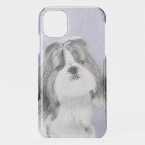 Shih Tzu Painting _ Cute Original Dog Art iPhone 11 Case