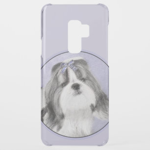 Shih Tzu Painting - Cute Original Dog Art Uncommon Samsung Galaxy S9 Plus Case