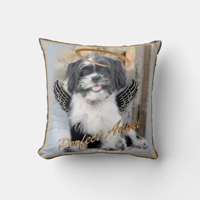 Shih Tzu Perfect Angel Pillows (Front)