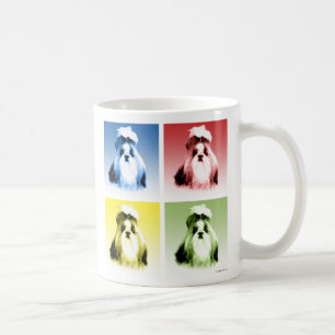 Shih Tzu Pop Art Coffee Mug