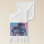 Shih Tzu Pop Art Scarf<br><div class="desc">Here's a wonderful, bright, fun, tribute to your best friend and favorite breed- the little Shihtz! from an original painting by Lea</div>