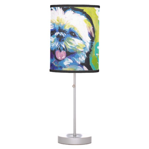 Shih Tzu Pop Art Table Lamp