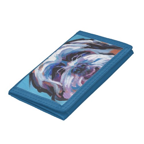 Shih Tzu Pop Art Tri_fold Wallet
