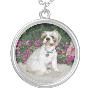 Shih Tzu Portrait Necklace