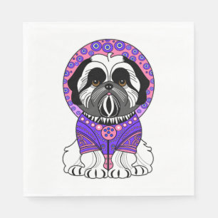Shih Tzu Princess Napkins