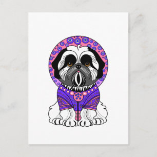 Shih Tzu Princess Postcard