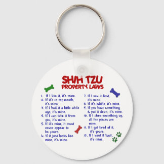 SHIH TZU Property Laws 2 Keychain