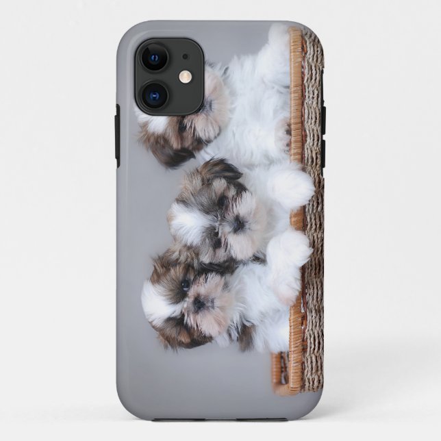 Shih Tzu puppies Case-Mate iPhone Case (Back)