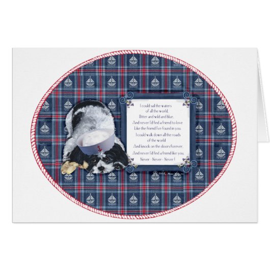 Shih Tzu Sailor (Front Horizontal)