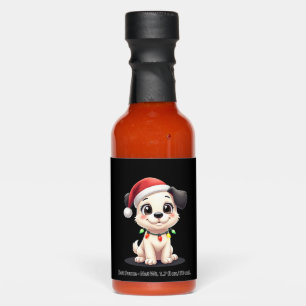Shih Tzu Santa Christmas Tree Lights Xmas Dog Love Hot Sauces