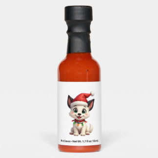 Shih Tzu Santa Christmas Tree Lights Xmas Dog Love Hot Sauces