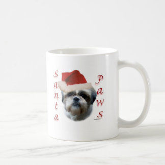 Shih Tzu Santa Paws Coffee Mug