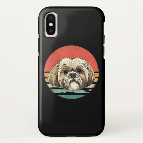 Shih Tzu  Shih Tzu Dog Breed Lover Gift iPhone X Case