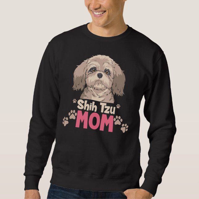 Shih Tzu  Shih Tzu Mom Sweatshirt (Front)