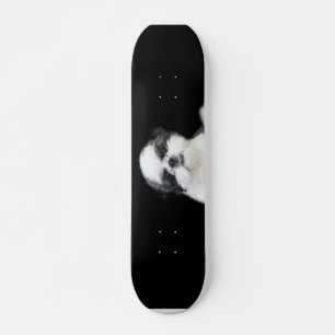 Shih Tzu skateboard