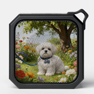 Shih Tzu Spring Garden Bluetooth Speaker