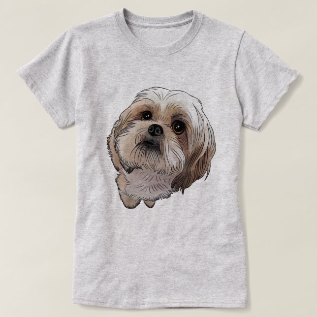 Shih Tzu T-Shirt (Design Front)