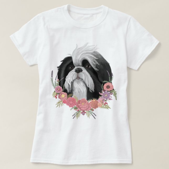 Shih Tzu T-Shirt (Design Front)