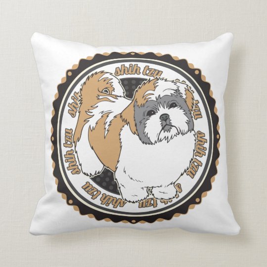 Shih Tzu Throw Pillow Zazzle Delectable Shih Tzu Decorative Pillows Shih Tzu Throw Pillow Zazzle Delectable Shih Tzu Decorative Pillows