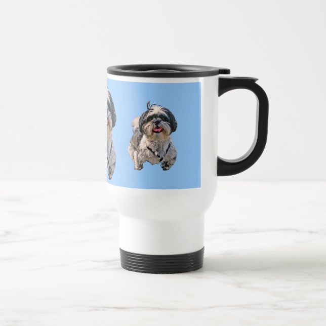 Shih Tzu Travel Mug (Right)