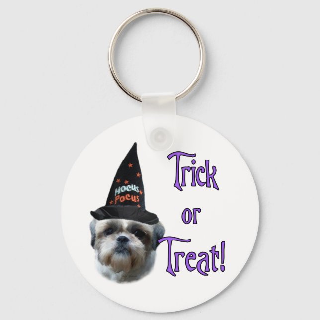 Shih Tzu Trick Keychain (Front)