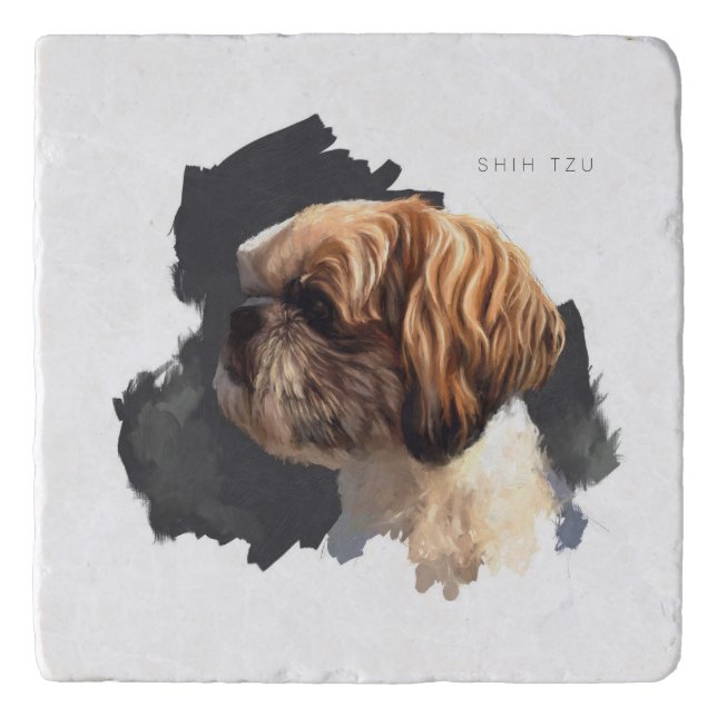 Shih Tzu Trivet (Front)
